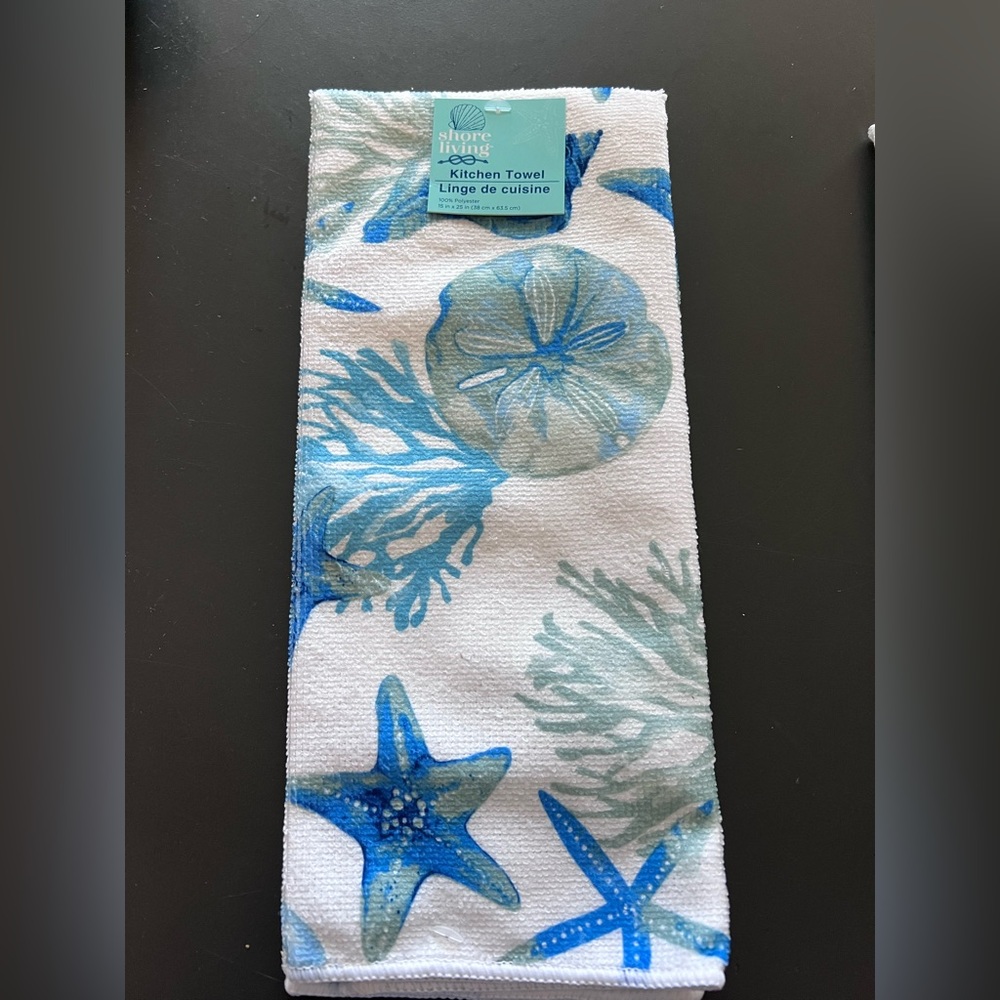 KITCHEN POLYESTER MICROFIBER TOWELS- 2 PAK